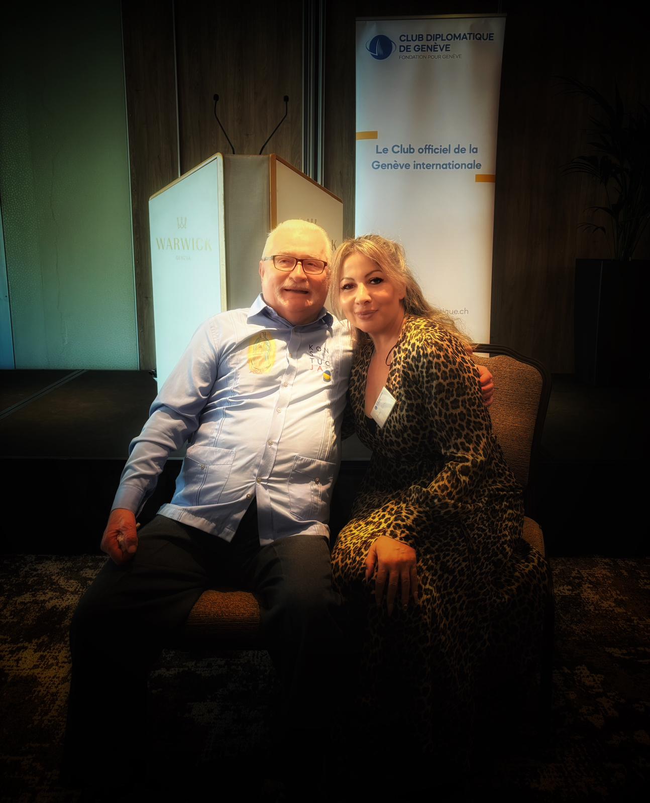 Rencontre avec Lech Wałęsa