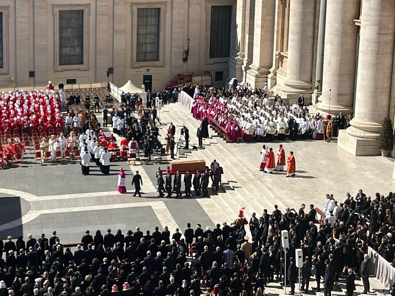 Hommage au pape François