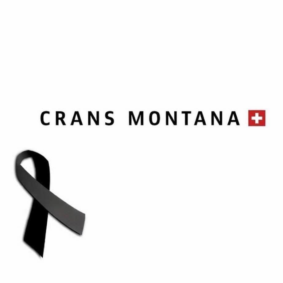 Hommage aux victimes de Crans-Montana